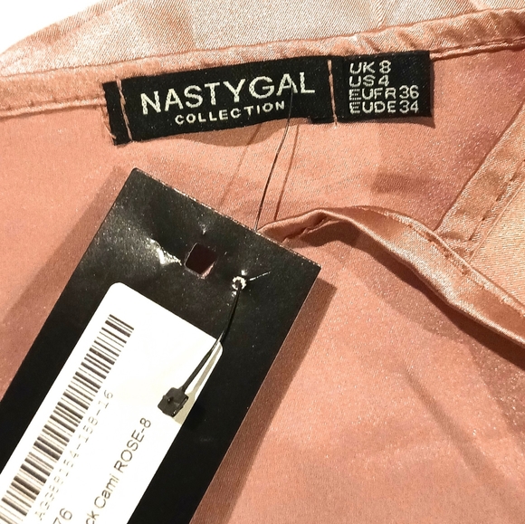 NWT Light Pink Satin Cami - Picture 7 of 7